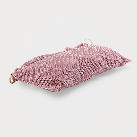 Cult Gaia Hera Nano Shoulder Bag in Shell Pink